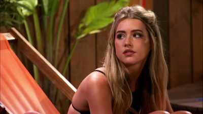 KADY: Oh God, like
why is an ex coming - Love Island