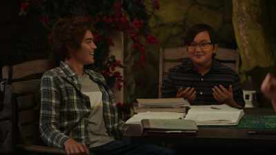 - KAI: Go, Dad, go.
- I knew I got it from somewhere. - Doogie Kamealoha, M.D.