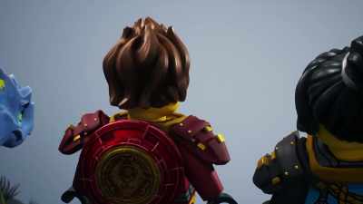 [Kai] Just through what
could be a massive drop - LEGO Ninjago: Dragons Rising