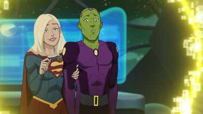 Kal, I'd like you to meet Brainiac 5 - Legion of Super-Heroes