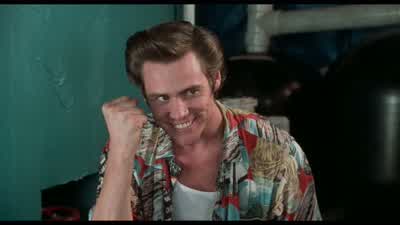 Καλή ερώτηση, Αγκουάδο. - Ace Ventura: Pet Detective