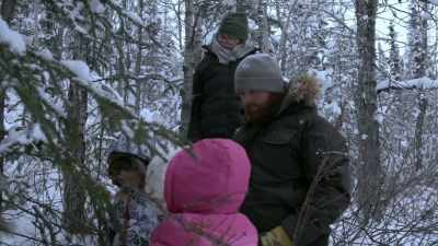KALEB: All right, let's get
outta here so they don't get - Life Below Zero: Next Generation