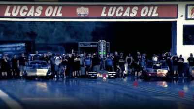 [Kallee] Got down there
about 250 feet. - Street Outlaws No Prep Kings Team Attack