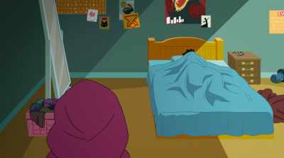 Kamala. Out of bed.
It is late. - Marvel Rising: Secret Warriors