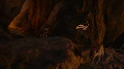 - KAMARI: Get that bird!
- (ZAZU GRUNTS) - The Lion King