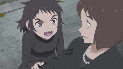 Kanna's so brave.
She didn't shed a single tear. - Child of Kamiari Month