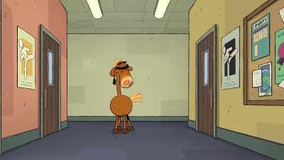 [karate yelling] - It's Pony