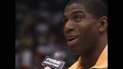 Kareem, I'm about to cry now,
so I better get to... - Legacy: The True Story of the LA Lakers