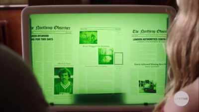 - "Karen Aylwood missing
for a week." - The Watcher in the Woods