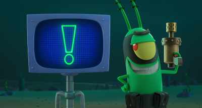 [Karen gasps, grumbles] - Plankton: The Movie