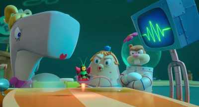 -Karen!
-[Karen sighs] - Plankton: The Movie