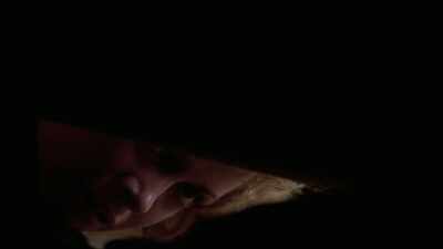 -Karen leans down to look
for him under the couch, - Doc of Chucky