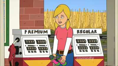 [Karen muttering] Gotcha.
Nice binoculars, Dora. - Corner Gas Animated