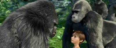 Karla had decided to defend her young by any means. - Tarzan
