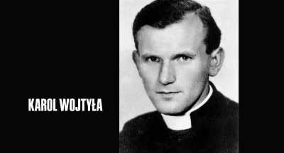 Karol Wojtyla, who will
become Pope John Paul II - Murder of God's Banker