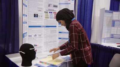 KASHFIA: Last year
something pretty bad
happened during judging, - Science Fair