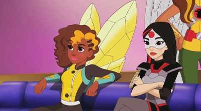 Katana, Bumblebee, we're gonna
need waterproof super-suits. - DC Super Hero Girls: Legends of Atlantis