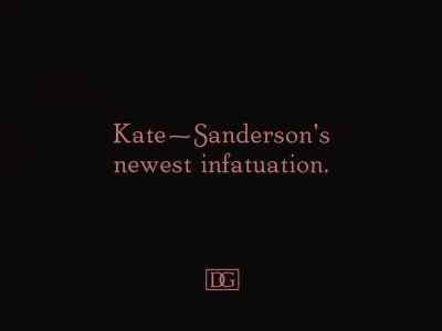 Kate - Sanderson's
newest infatuation. - Way Down East