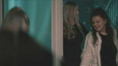 Kathleen:
And when Donna came to the door, - Murder in the Badlands