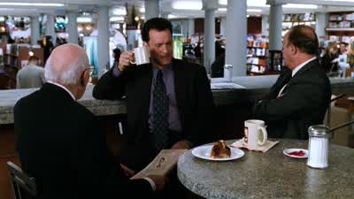 Do you want the West Sideto become one big gigantic strip mallDo you want to get off the subway at 72nd and Broadwayand not even know you're in New York CityCan we save The Shop Around The Corner - You've Got Mail
