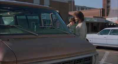 KATHY: Hold it out. No blood gets on him. - The Amityville Horror
