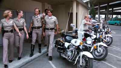 Kathy, you'll find
the car right over here. - CHiPs