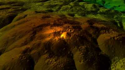Katie has been
excavating at a water pit, - Lost Treasures of the Maya
