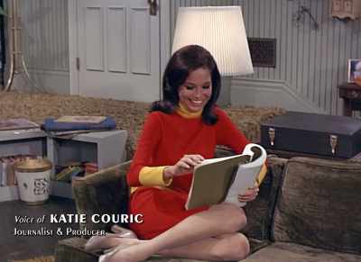 KATIE COURIC:
Watching this incredible woman - Being Mary Tyler Moore