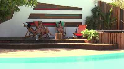 KATIE: Of course,
I do fancy Adam - Love Island
