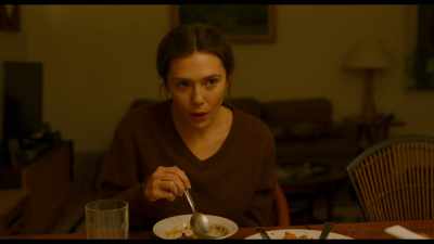 -[Katie snickers]
-[plates clatter] - His Three Daughters