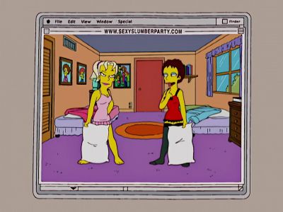 Katja, do you think anyone's watching?
- If they are, - The Simpsons
