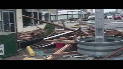 Katrina did jog slightly east
just before hitting land, - Five Days at Memorial