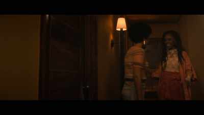 -'Kay.
-[both chuckling] - The Other Black Girl