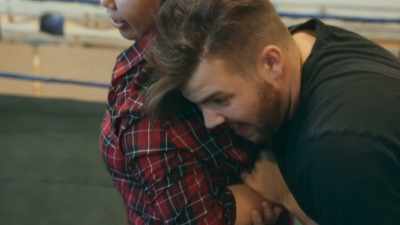 Kayla: So, I decided to see
how it feels like - The Wrestlers