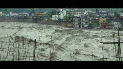 'Kedarnath is completely
destroyed.' - Kedarnath