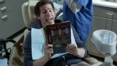 Keep a low profile, chuckle at anecdotes. - Brooklyn Nine-Nine