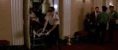 Keep him alive for trial. That's all I ask.
What the hell is he doing here? - The Hard Way