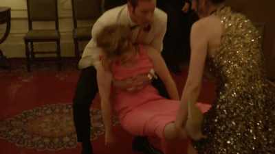 - Keep dancing, everyone.
- PAT: ♪ So, baby, please ♪ - Ms Fisher's Modern Murder Mysteries