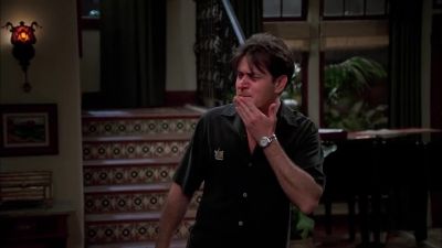 Keep your hands
off my girlfriend! - Two and a Half Men