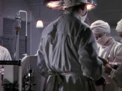 Keep his head firm, between the sandbags.
I've written him up. - Stairway to Heaven