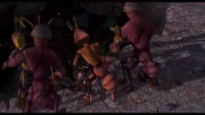 - Keep it moving. - Antz