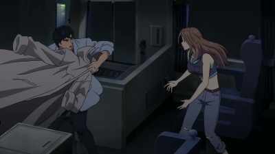 Keep low at the back and put this on, it's bulletproof! - City Hunter: Shinjuku Private Eyes