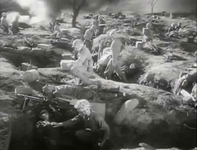 Keep moving there, keep moving. - Retreat, Hell!