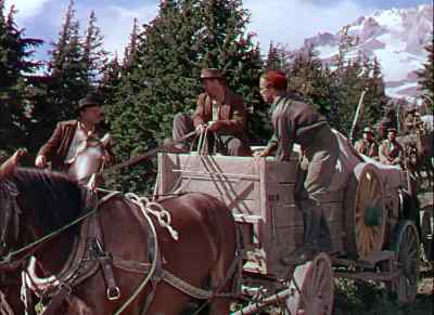 Keep moving! We got
another two hours yet! - Bend of the River
