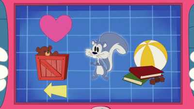 Keep only the items you use
or that are special. - Bugs Bunny Builders