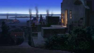 Keep our child safe,
I'll be back, I promise. - Maquia: When the Promised Flower Blooms