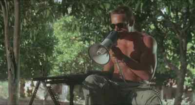Keep that pretty head down, babe. - Hired to Kill