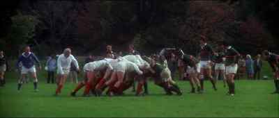 Keep that scrum tight.
Get down low. Come on. - The Omen