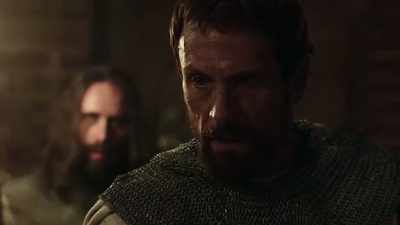 Keep his shoulders down
and hold his legs steady. - Knightfall