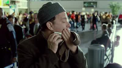 THURMAN What exactly are you doingin the United States Mr NavorskiYellow taxicab pleaseTake me to Ramada Inn161 LexingtonStaying at the Ramada InnKeep the changeDo you know anyone in New YorkYesWhoYesWhoYesNo do you know anyone in New YorkYes YesWho - The Terminal